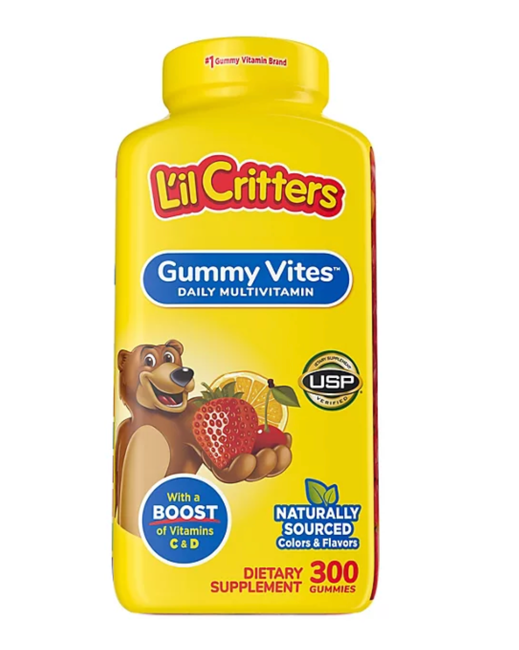 L'il Critters Gummy Vites Gummy Bears (300 ct.)