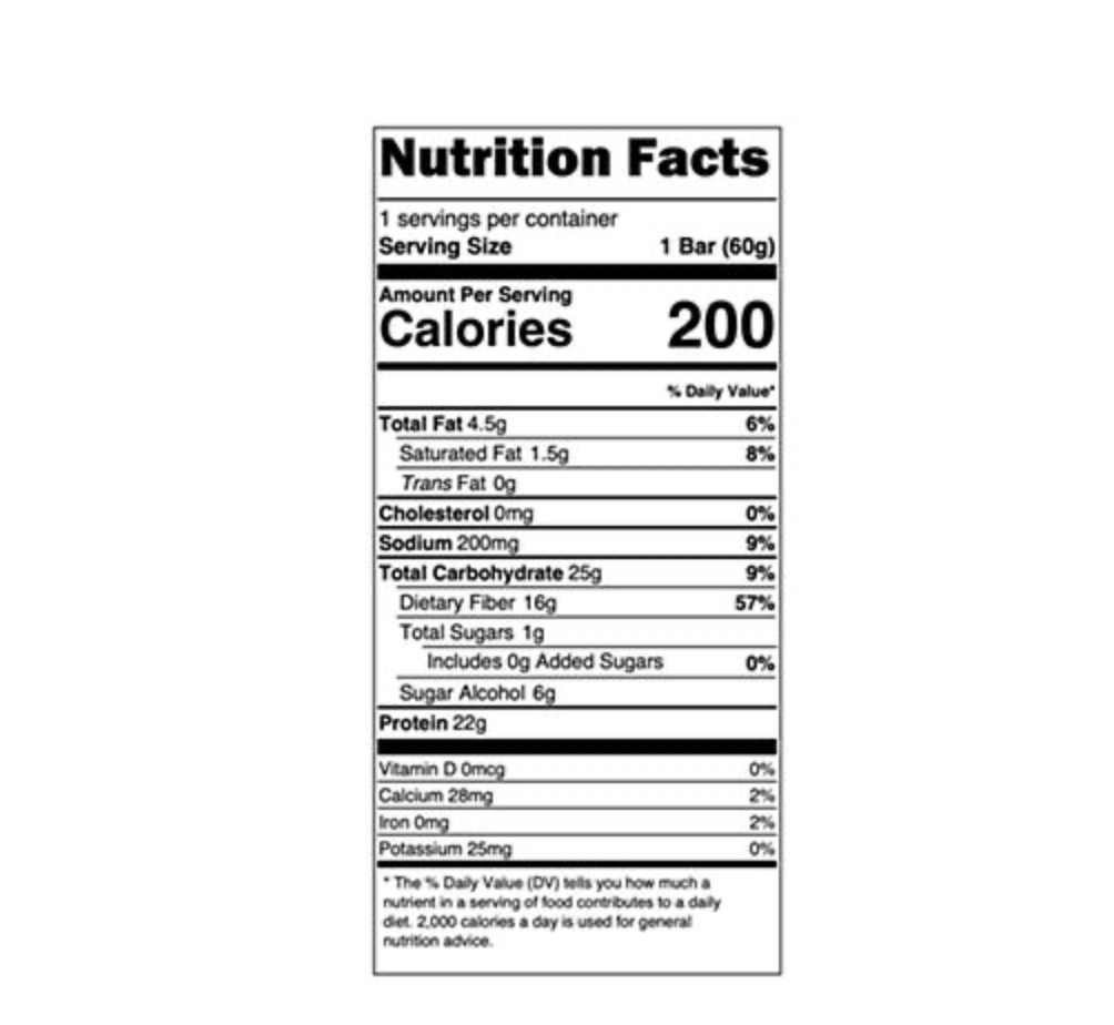 Protein Bar - Cookies n Cream (12 Bars)