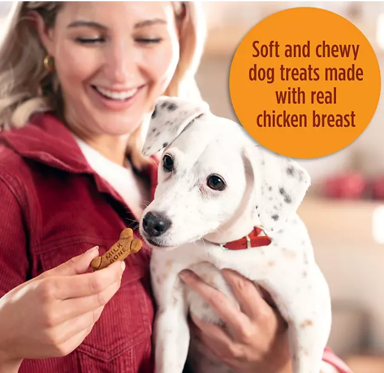 Milk-Bone Soft & Chewy Dog Snacks, Chicken Recipe (37 oz.)
