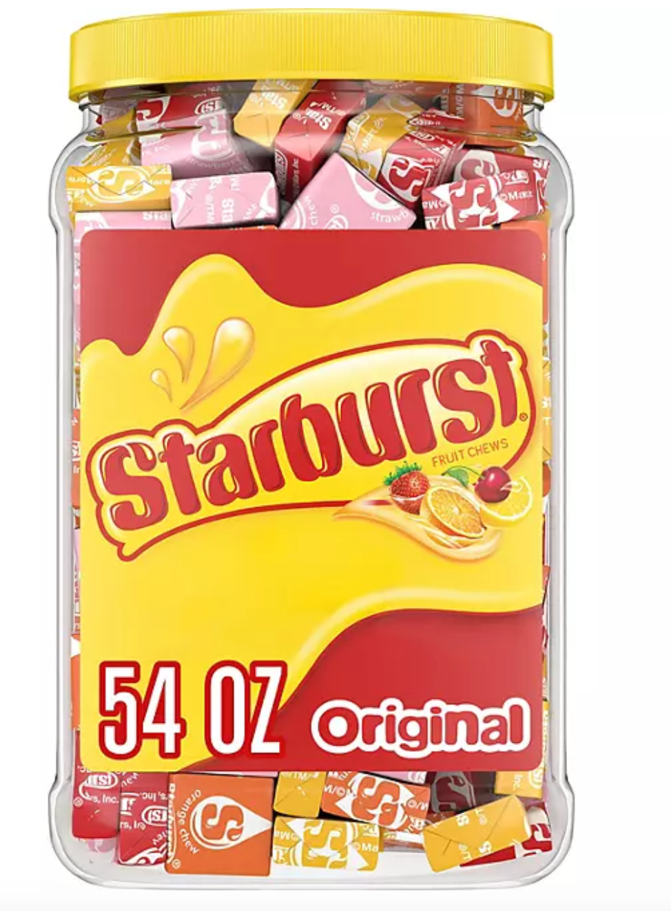 Starburst Original Fruity Chewy Candy Bulk Jar (3 lbs. 6 oz.)