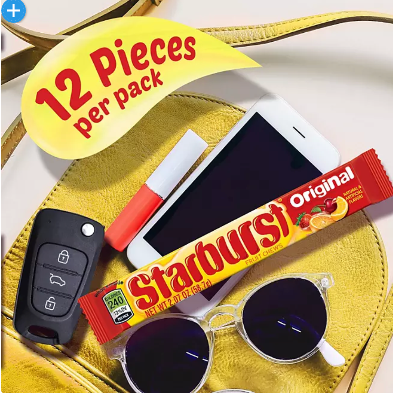 Starburst Original Fruity Chewy Candy Full Size Bulk Pack (2.07 oz., 36 ct.)