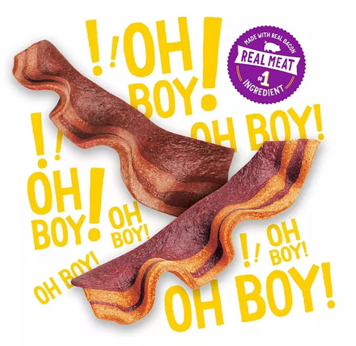 Purina Beggin' Strips Dog Treats, Bacon & Bacon + Cheese Flavors, 32 oz., 2 pk.