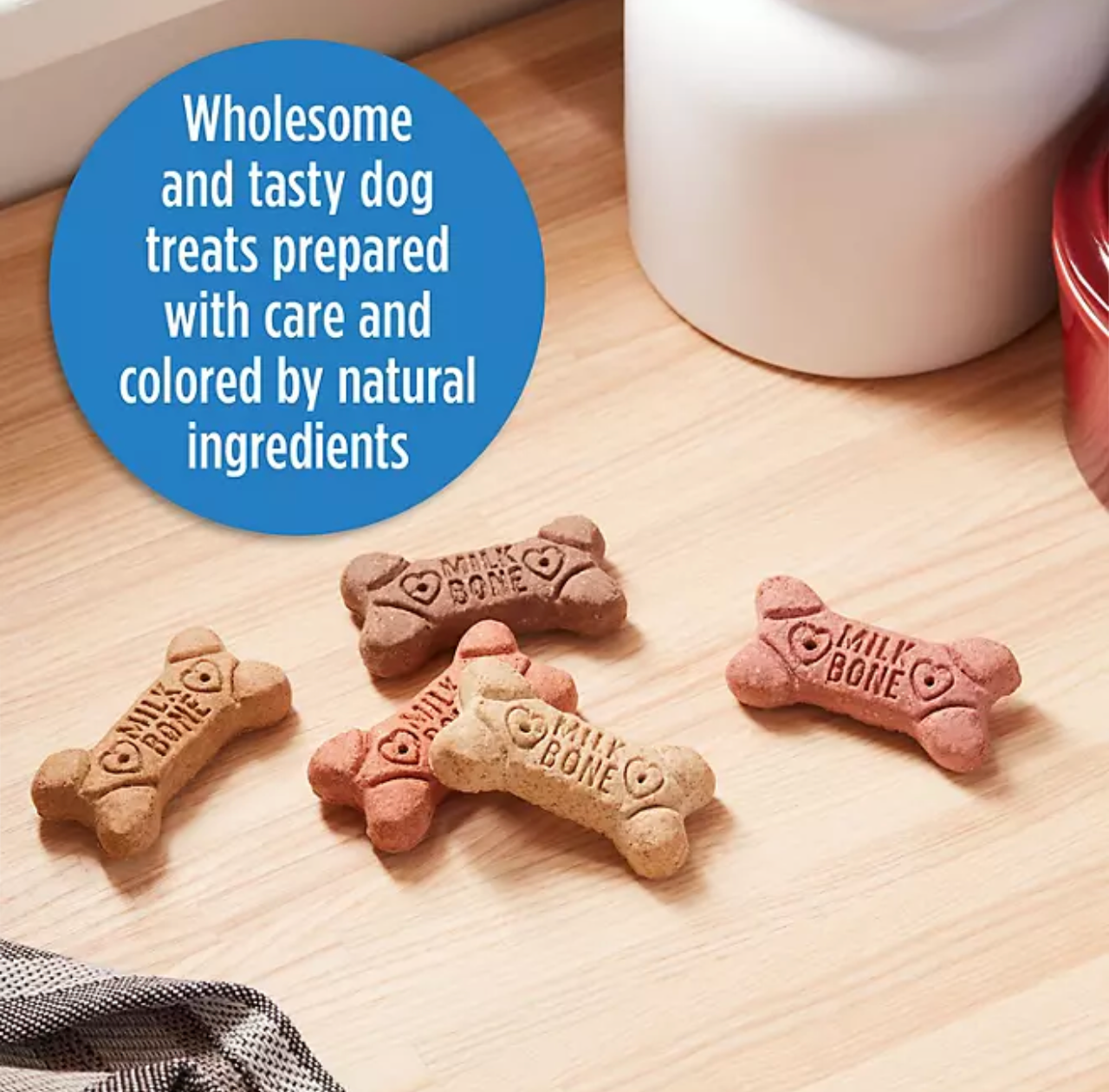 Milk-Bone Flavor Snacks Small Crunchy Dog Biscuits, 128 oz.