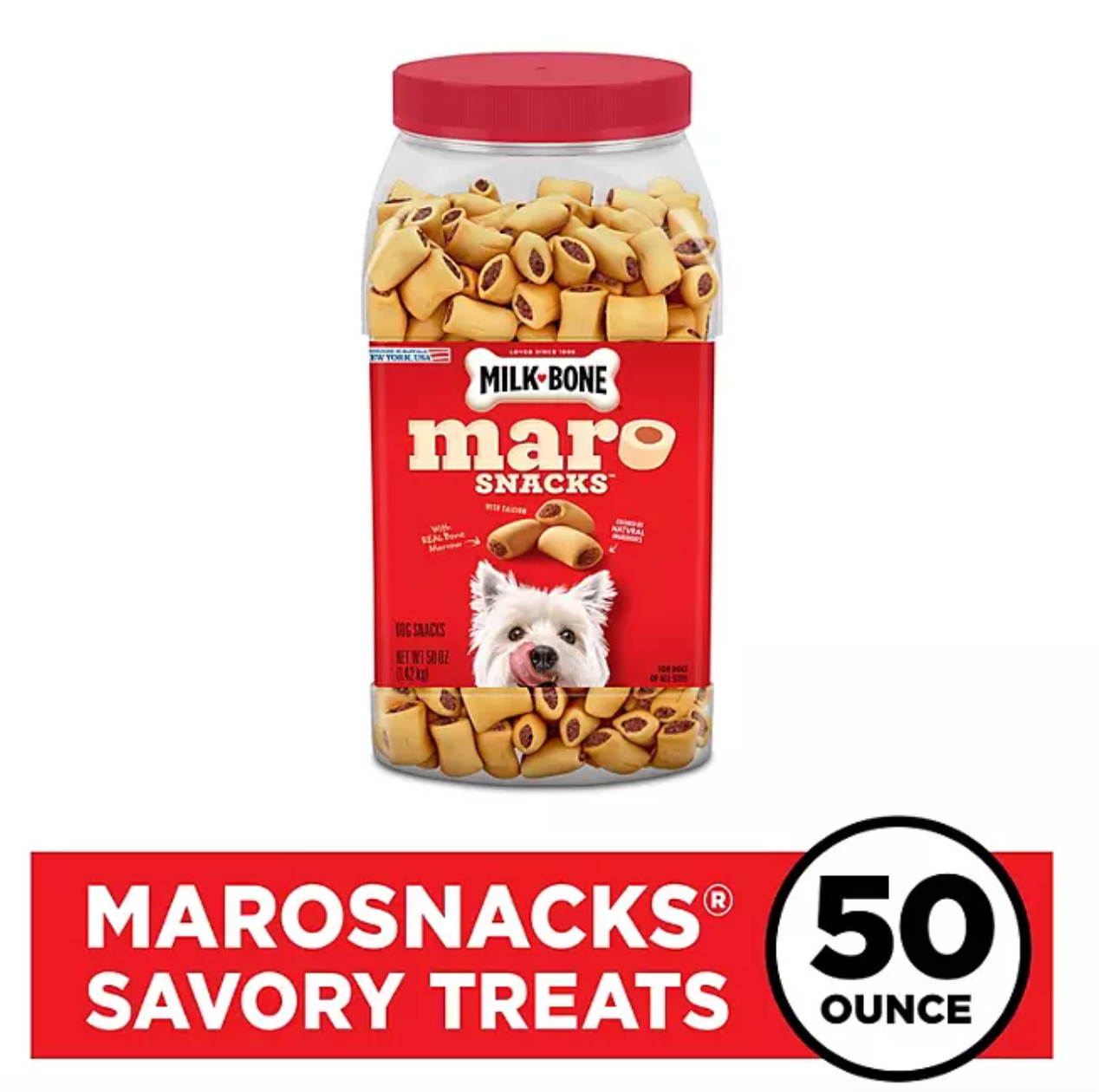 Milk-Bone MaroSnacks Dog Treats, 50 oz.