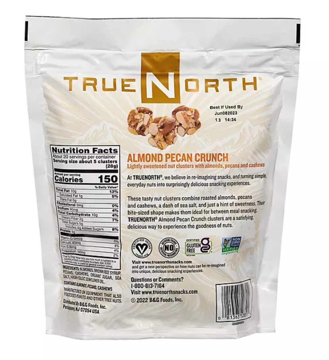 True North Almond Pecan Crunch, 20 oz.