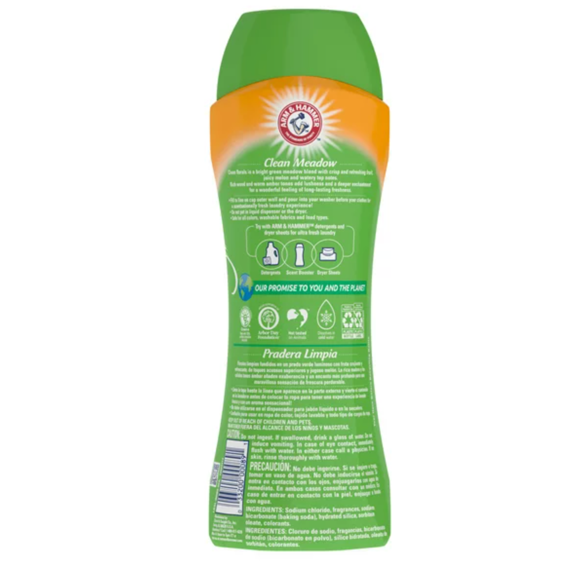 Arm Hammer Clean Scentsations In-Wash Scent Booster - Odor Blaster, 24 oz Pack 2