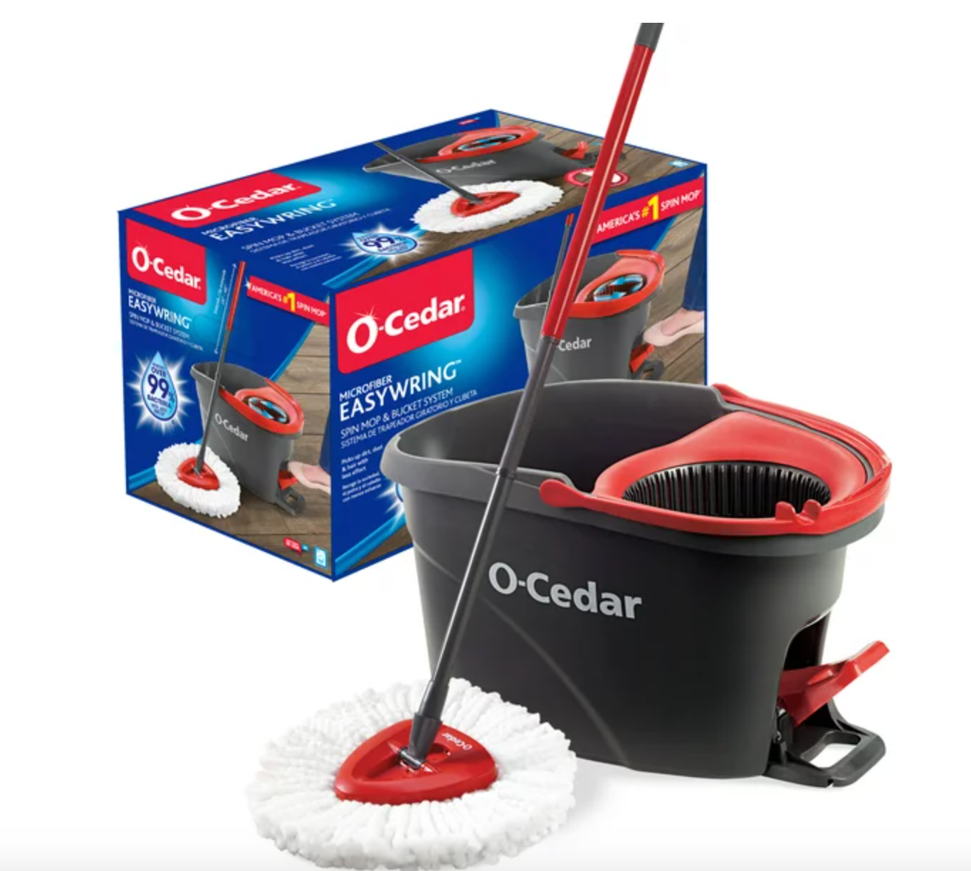 EasyWring Spin Mop & Bucket System