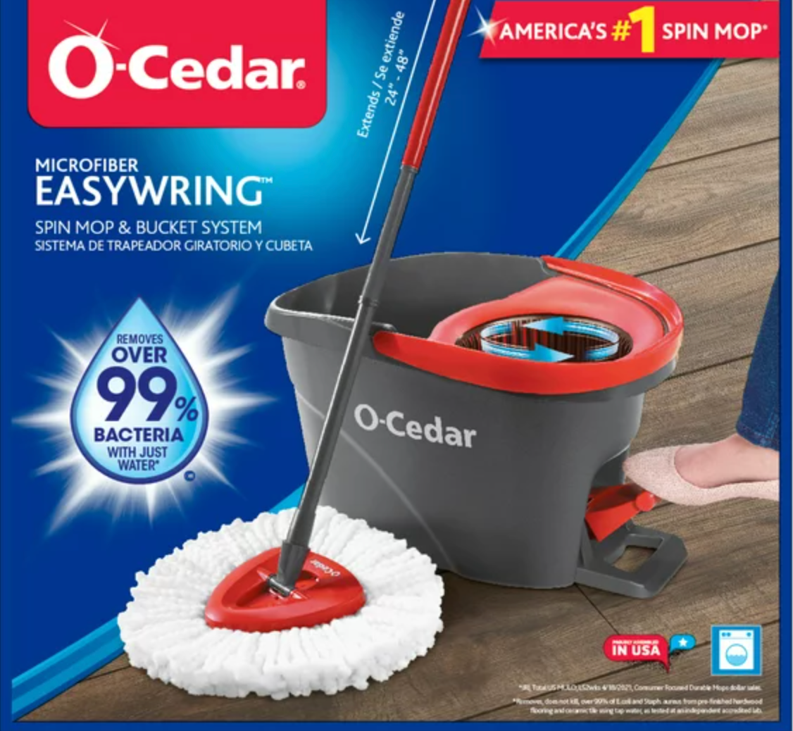 EasyWring Spin Mop & Bucket System