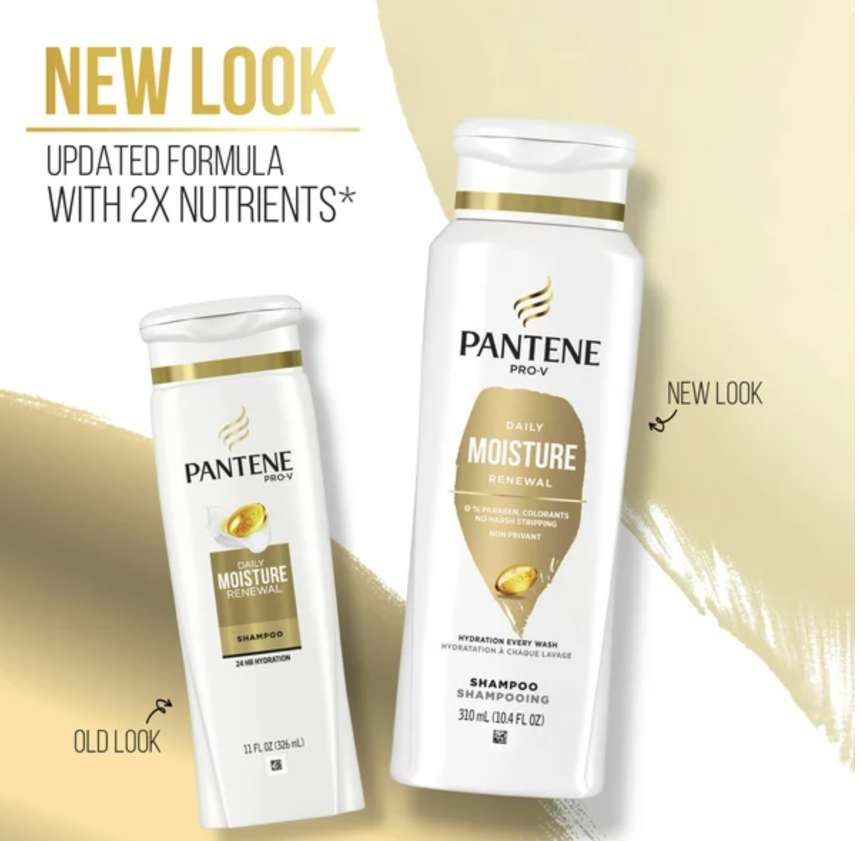 Pantene Pro-V Daily Moisture Renewal Dual Pack Shampoo (10.4oz) + Conditioner (9oz)
