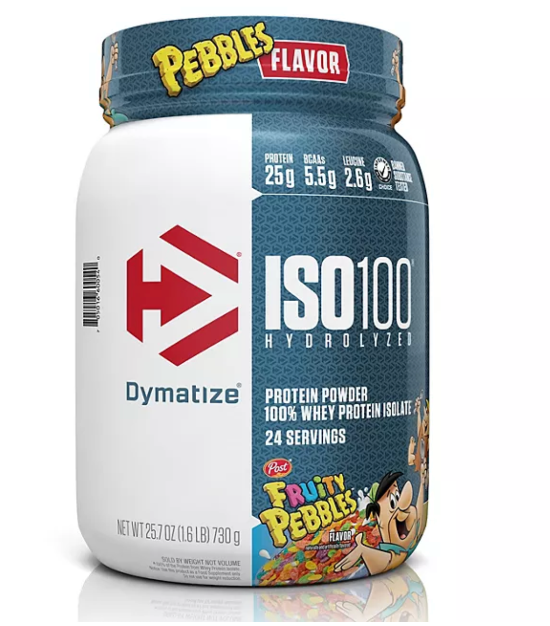 Dymatize ISO100 Hydrolyzed Protein Powder, Fruity Pebbles (25.7 oz.)