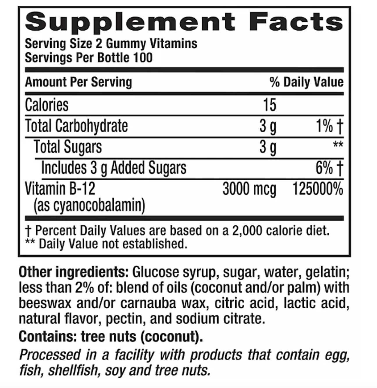 Vitafusion Extra Strength B12 Gummy Vitamins (200 ct.)