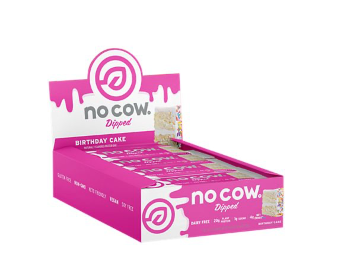 no cow Bar - Birthday Cake (12 Bars)