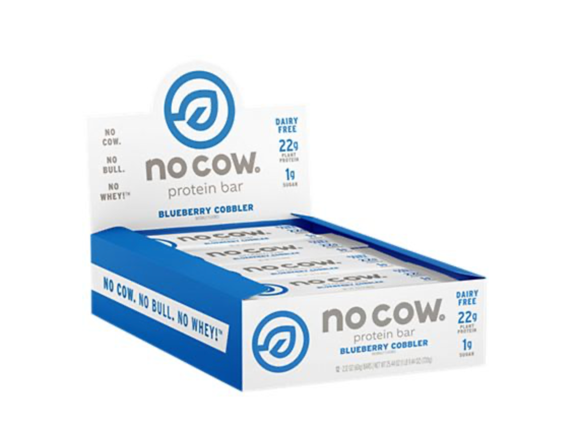 no cow Bar - Blueberry Cobbler (12 Bars)