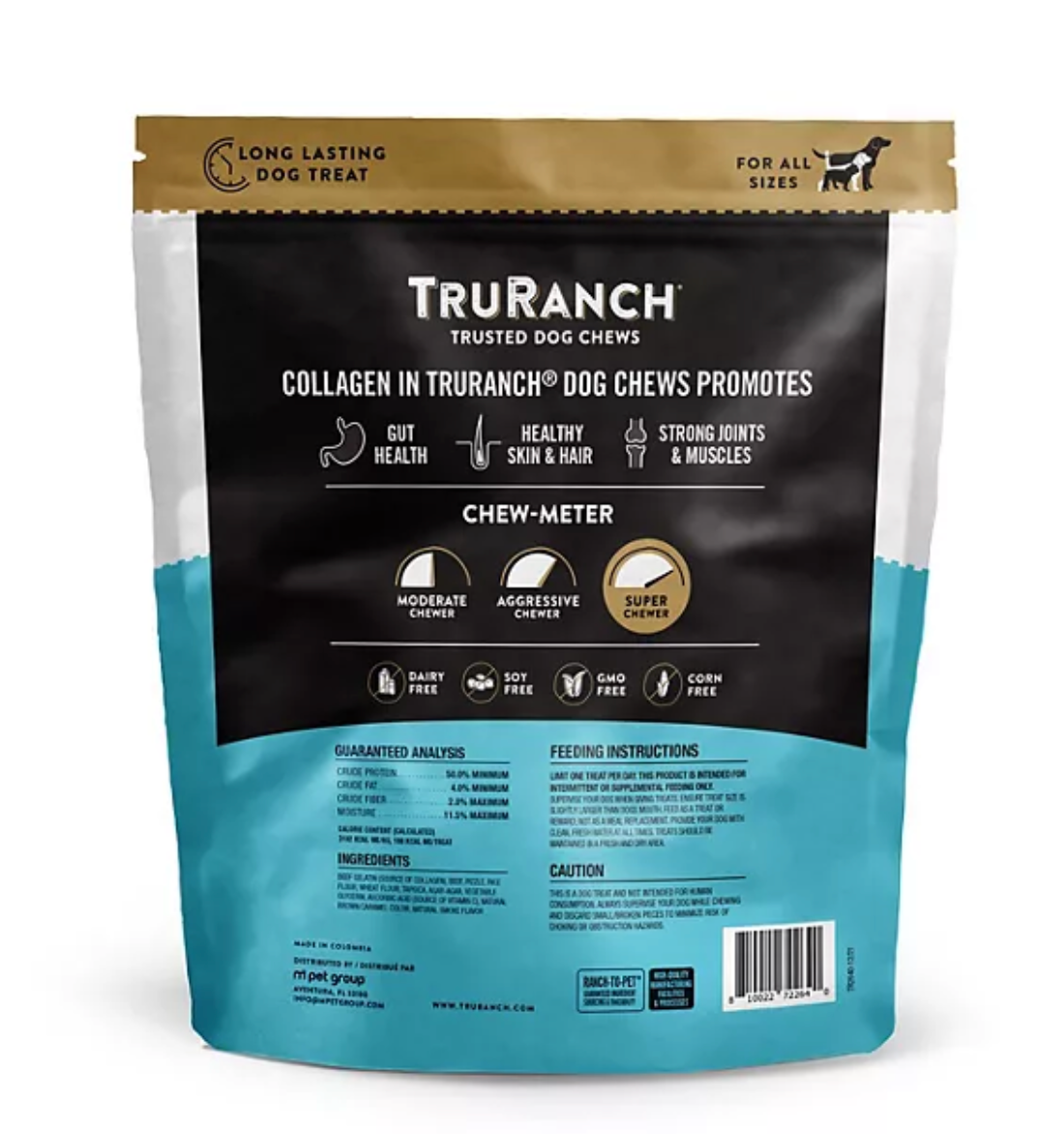TruRanch Collagen 6" Bully Rolls, 24 ct.