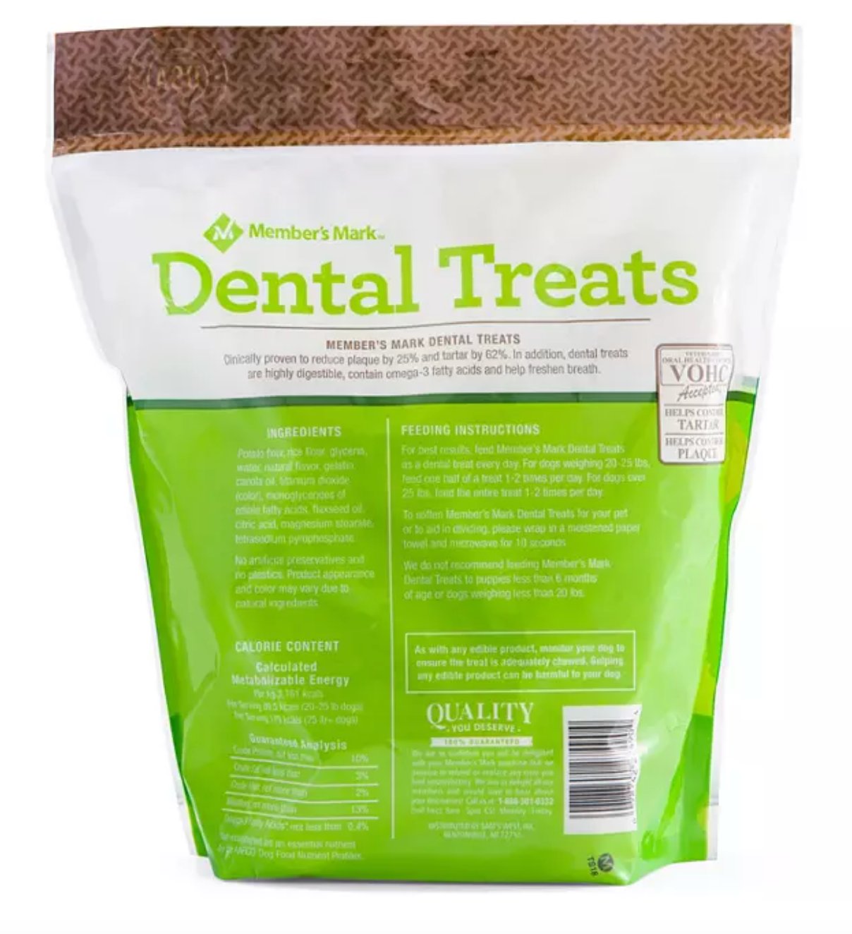 Dental Chew Treats for Dogs (60 oz.)