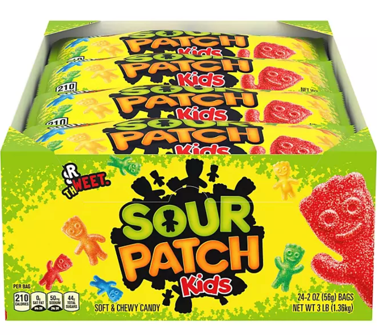 SOUR PATCH KIDS Soft & Chewy Candy (2 oz., 24 pk.)
