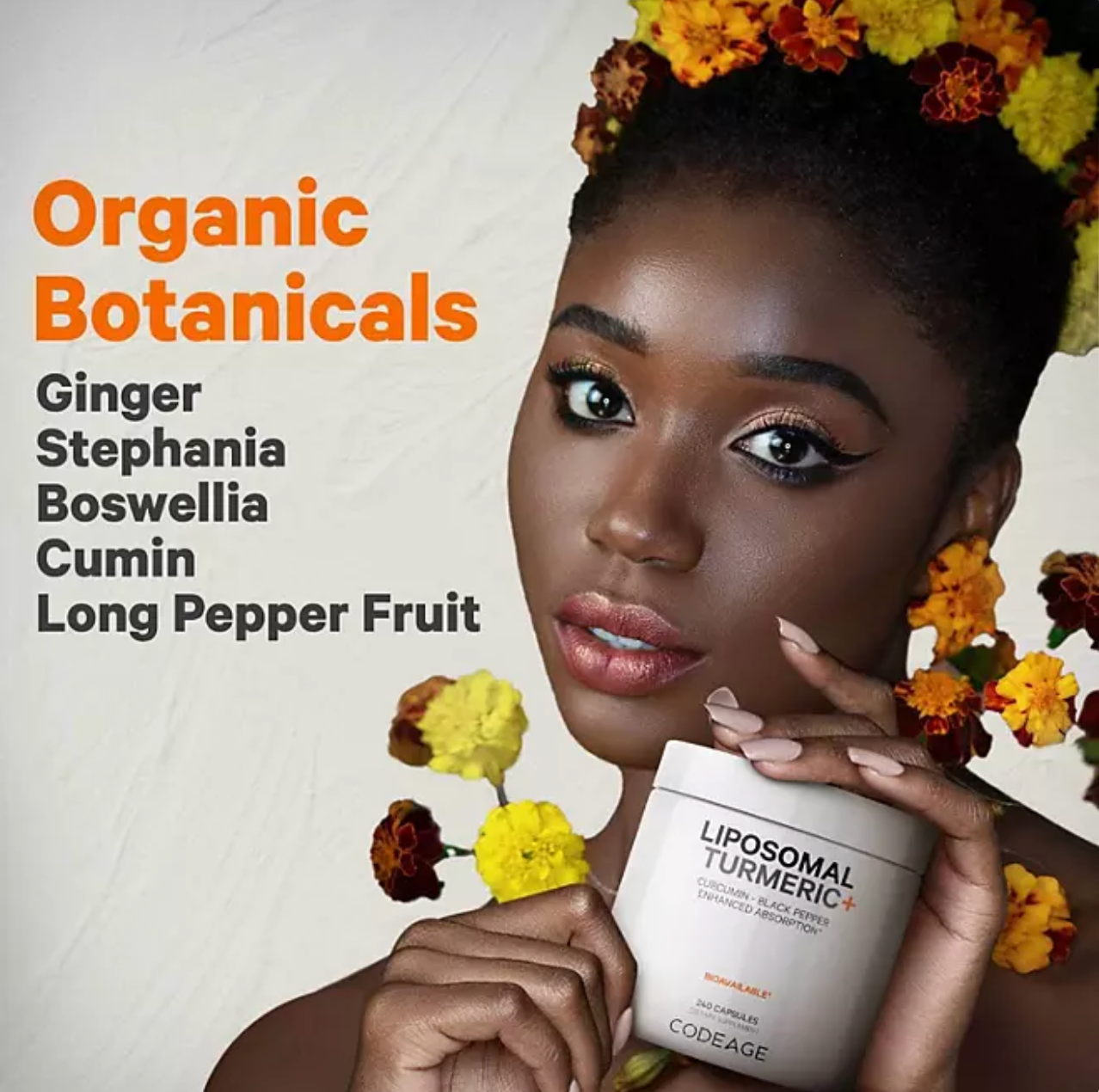 Codeage Liposomal Turmeric Curcumin + Black Pepper 240 ct.