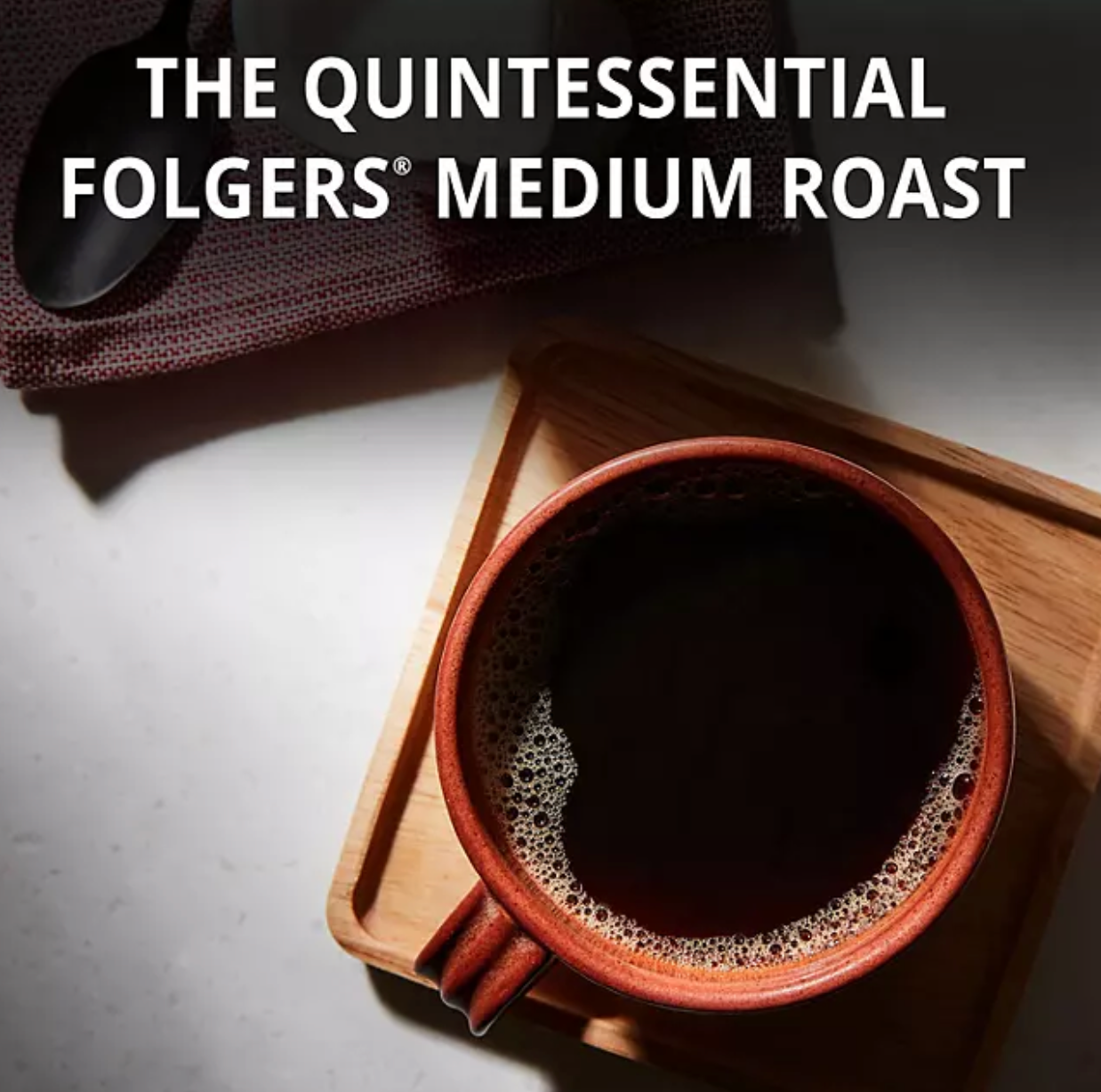 Folgers Classic Medium Roast Ground Coffee, 43.5 oz.