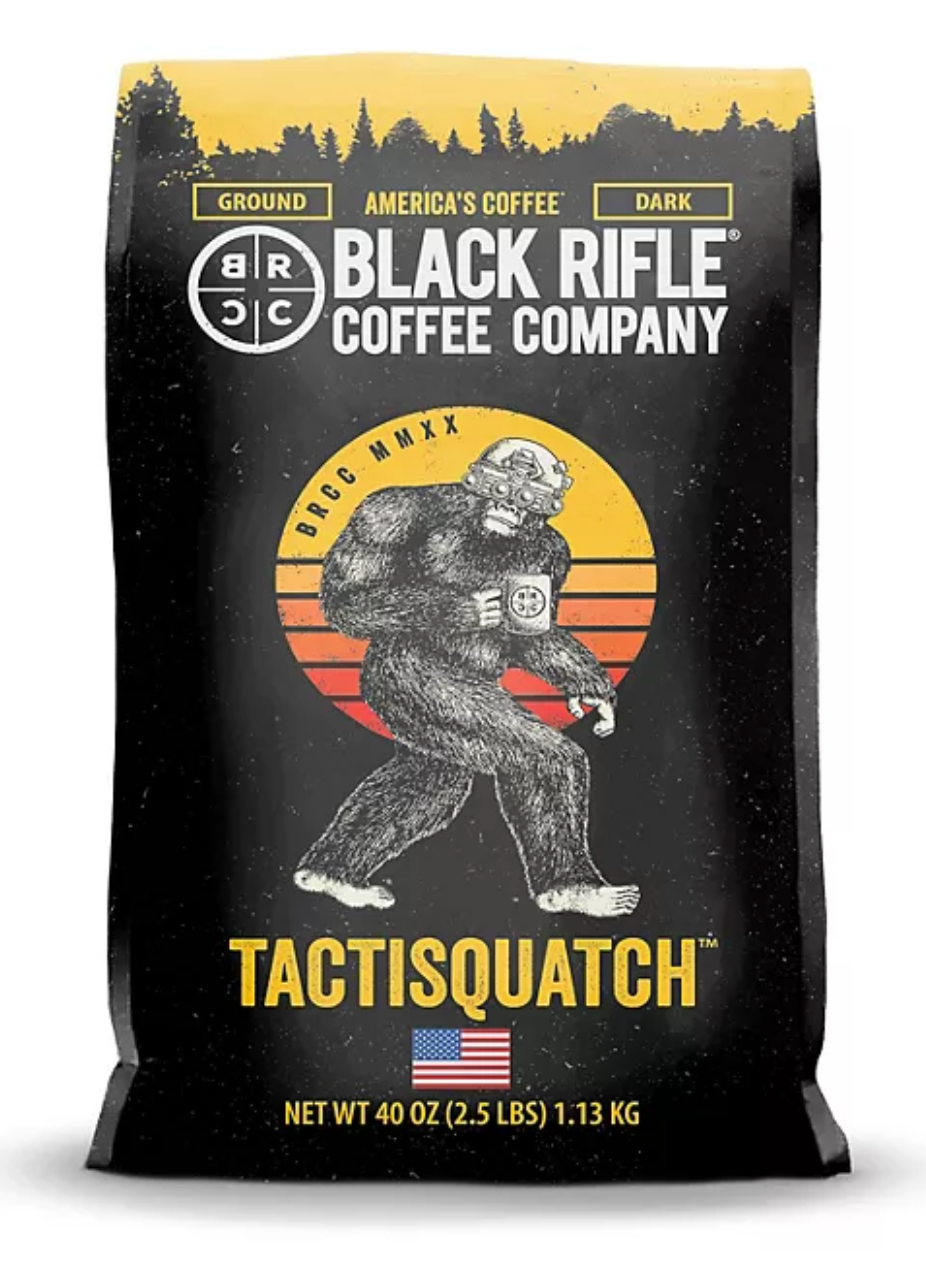 Black Rifle Coffee Company Tactisquatch, Dark Roast Ground 40 oz.