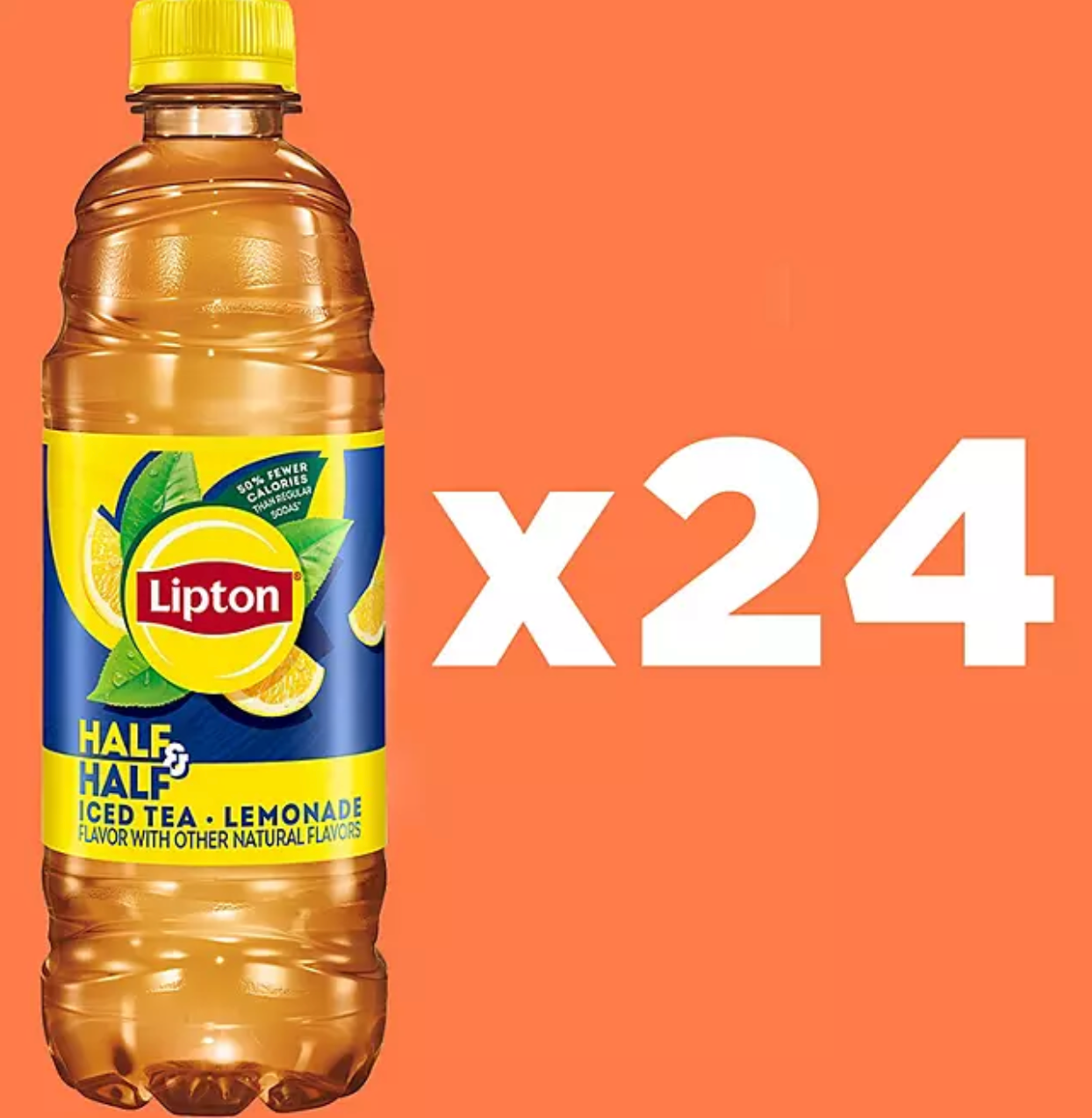 Lipton Half and Half Iced Tea and Lemonade 16.9 fl. oz., 24 pk.