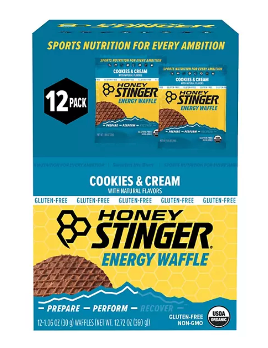 Honey Stinger Vanilla Waffle Organic Healthy Snack (12ct.)