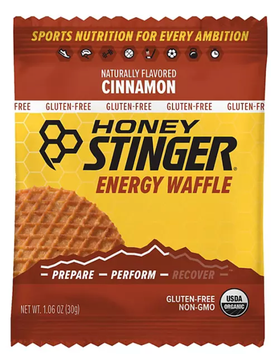 Honey Stinger Gluten-Free Organic Energy Waffle, Cinnamon, 12 ct.
