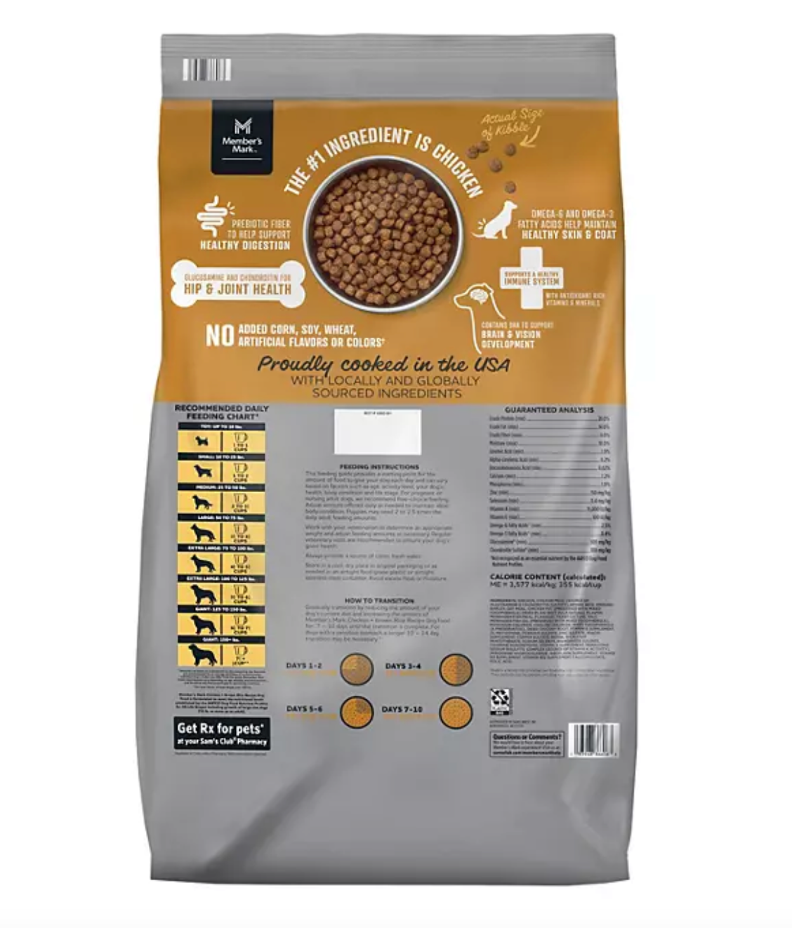Chicken + Brown Rice Recipe Dry Dog Food, 35 lbs.