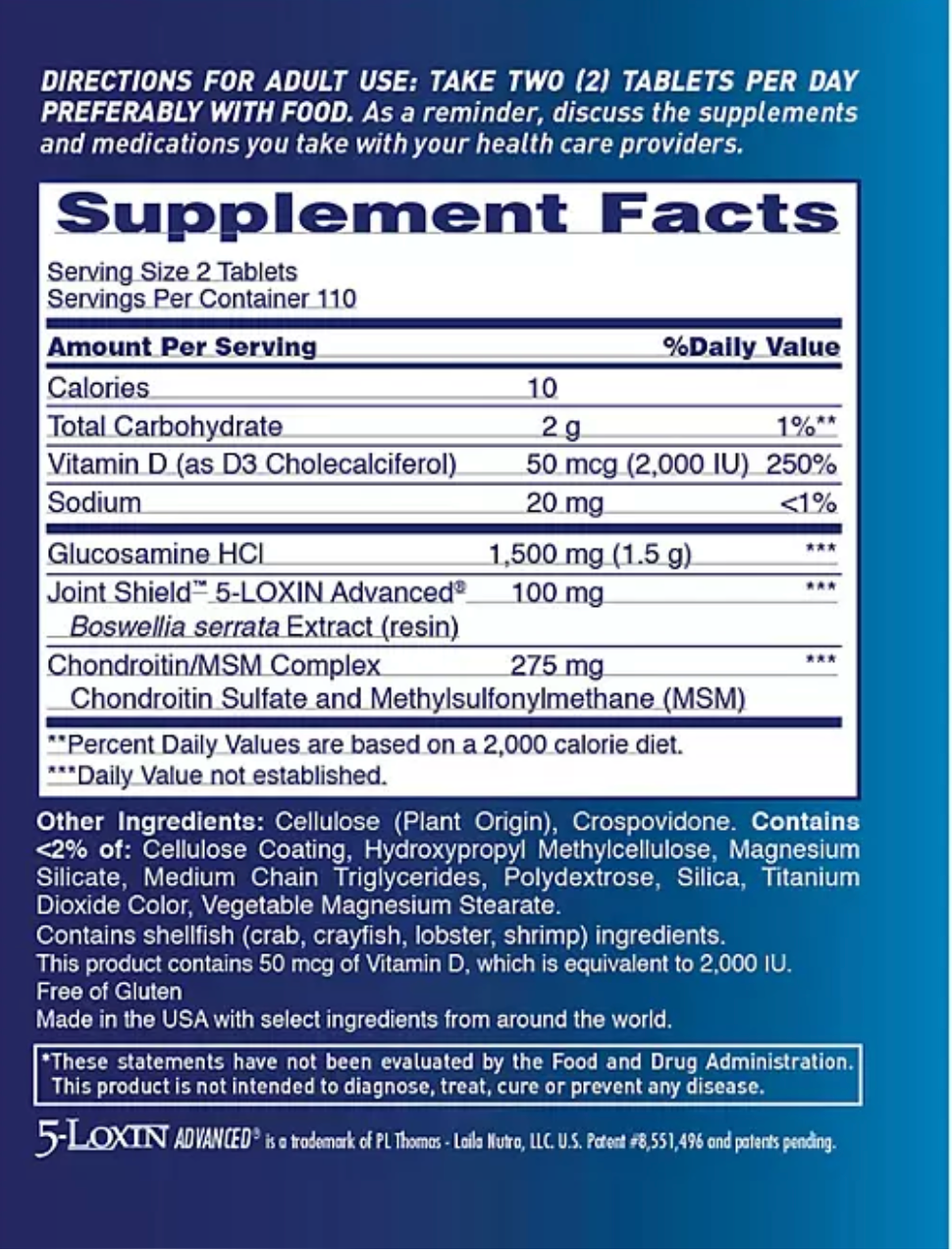 Osteo Bi-Flex Triple Strength with Vitamin D 220 ct.