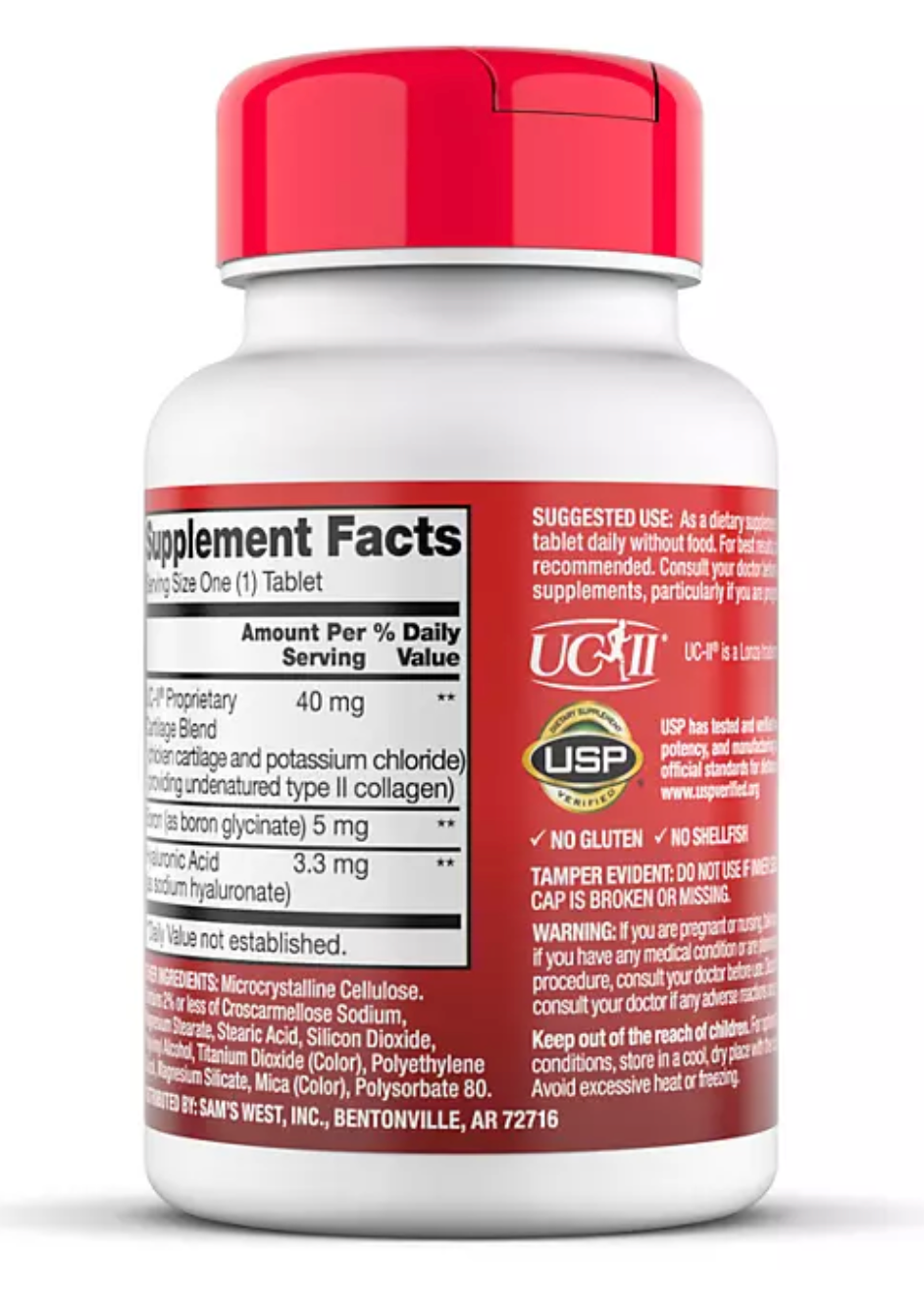 Ultra Triple Action Joint Health Tablets, 125 ct.