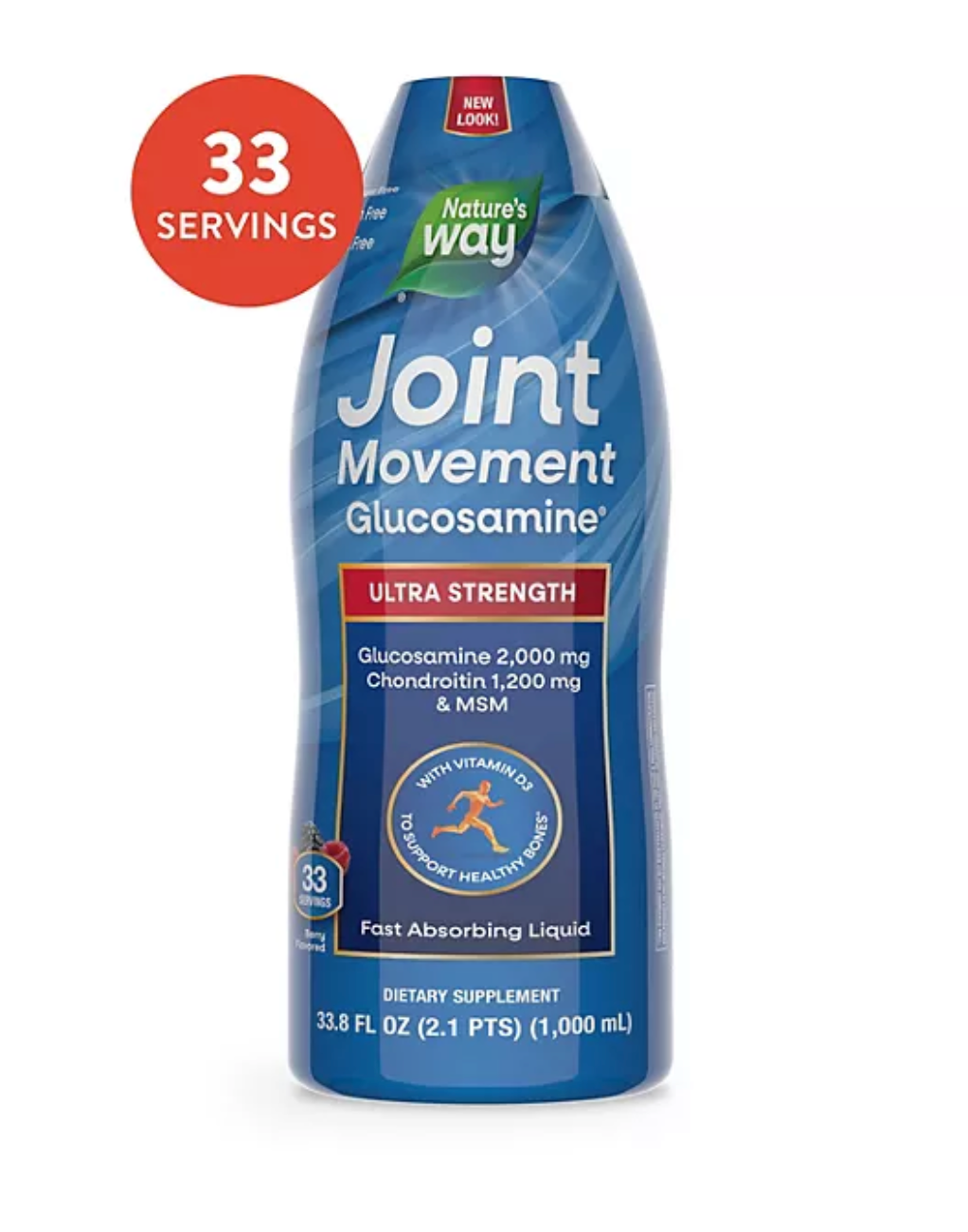 Nature's Way Joint Movement Glucosamine Extra-Strength Liquid 33.8 fl. oz.