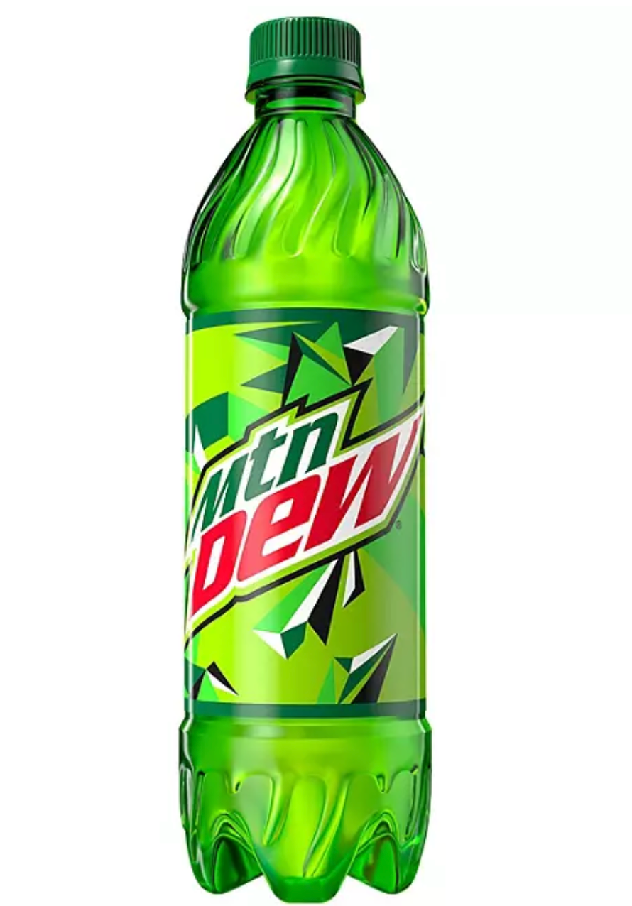 Mountain Dew Soda 16.9 fl. oz., 24 pk.