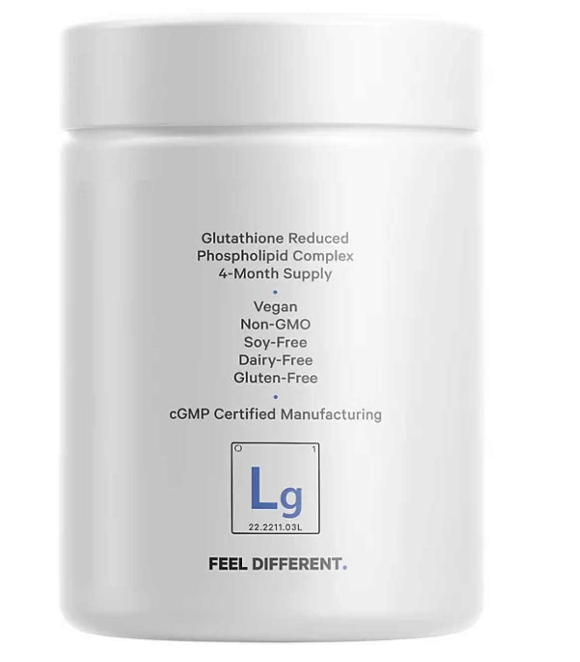 Codeage Liposomal Glutathione Essential Phospholipids Antioxidant Capsules 120 ct.