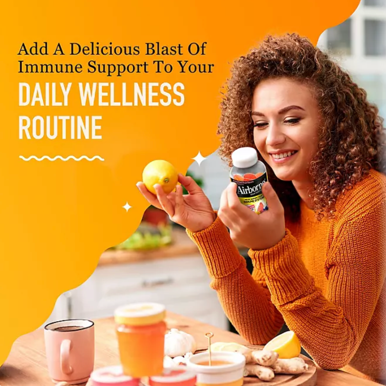 Airborne Vitamin C Gummies, 750 mg, 75 ct.
