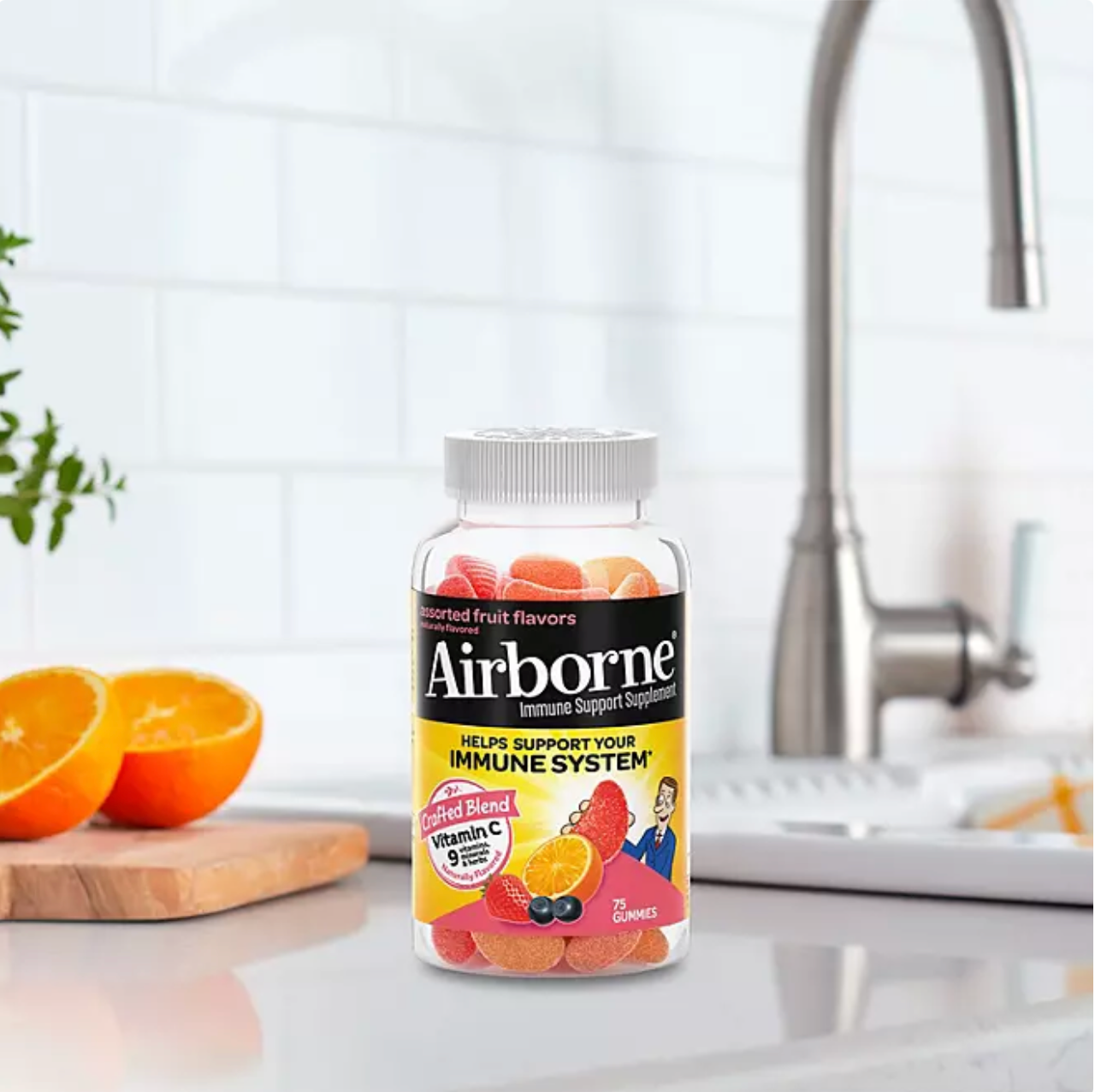 Airborne Vitamin C Gummies, 750 mg, 75 ct.